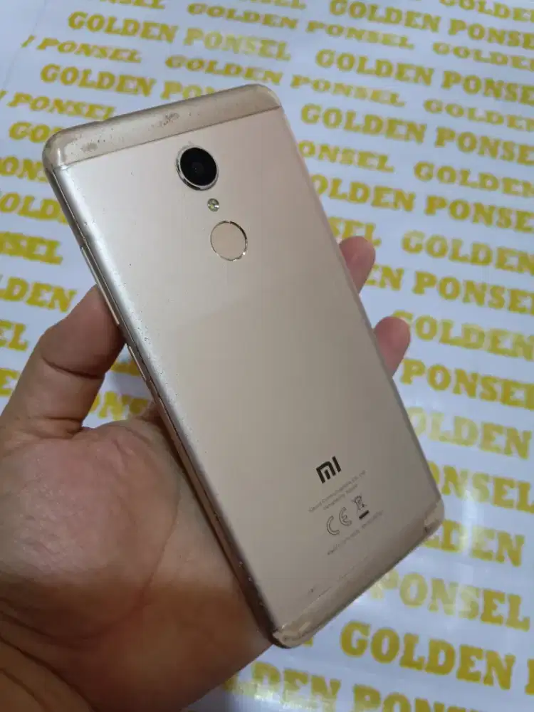 Redmi 5 Plus-Finger.Ram 2/16GB.ORI.GOLDEN PONSEL