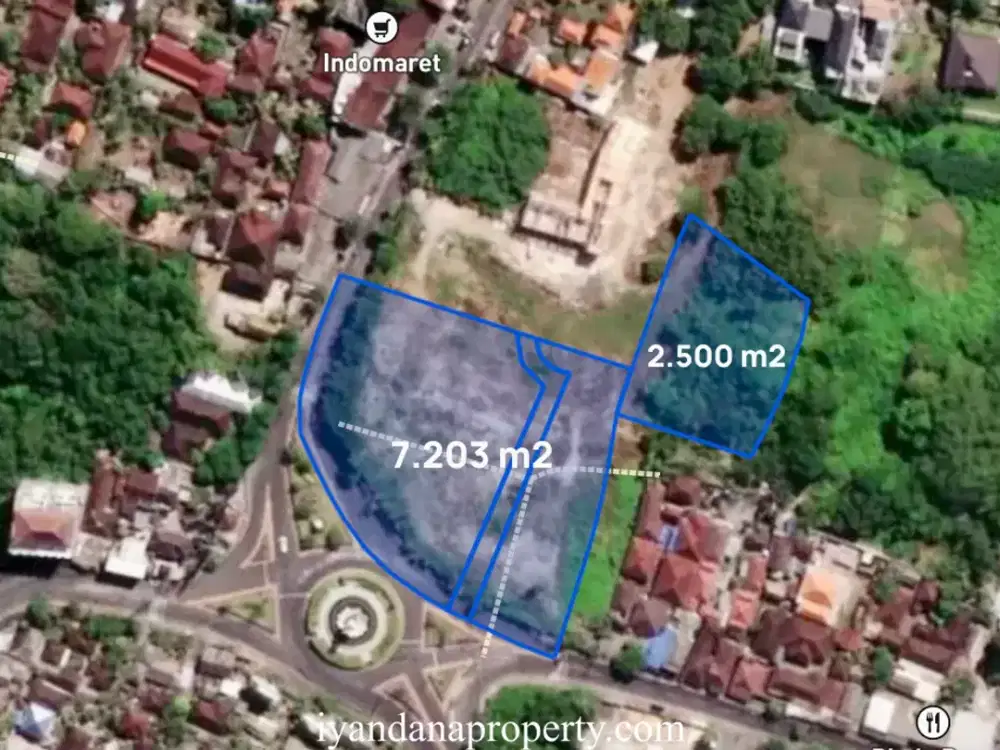 ID:H-28 Disewakan Tanah 97 Are Jimbaran Kuta Selatan Bali Dekat GWK