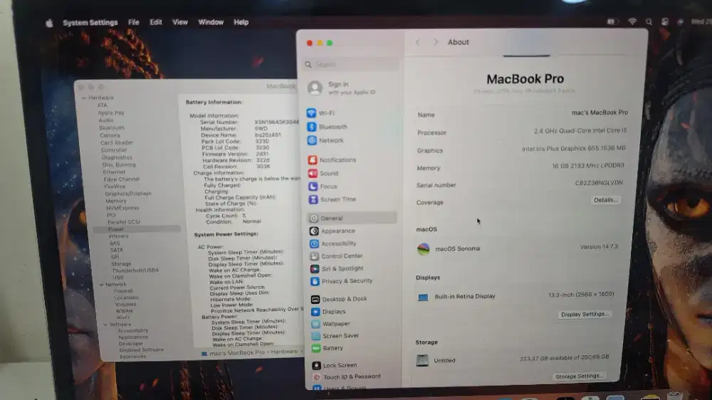 MACBOOK PRO 2019 13 i5 16/512
