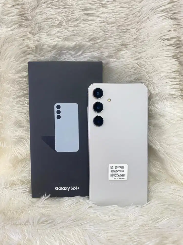 Samsung S24+ Silver ram 12/256 fullset original#3Gcom