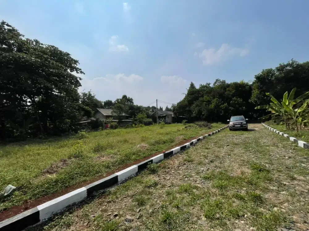 Dekat Pintu Tol Burangkeng, Tanah Kavling SHM 1 Jt-an Permeter Bekasi