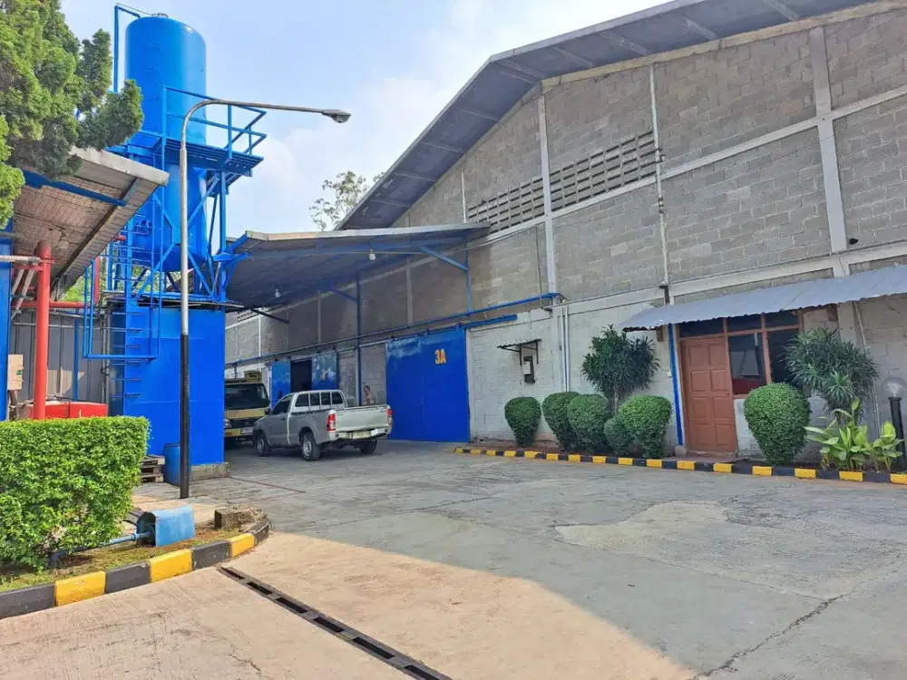 Gudang 1.700 m² untuk Warehouse & Logistik - Siap Pakai