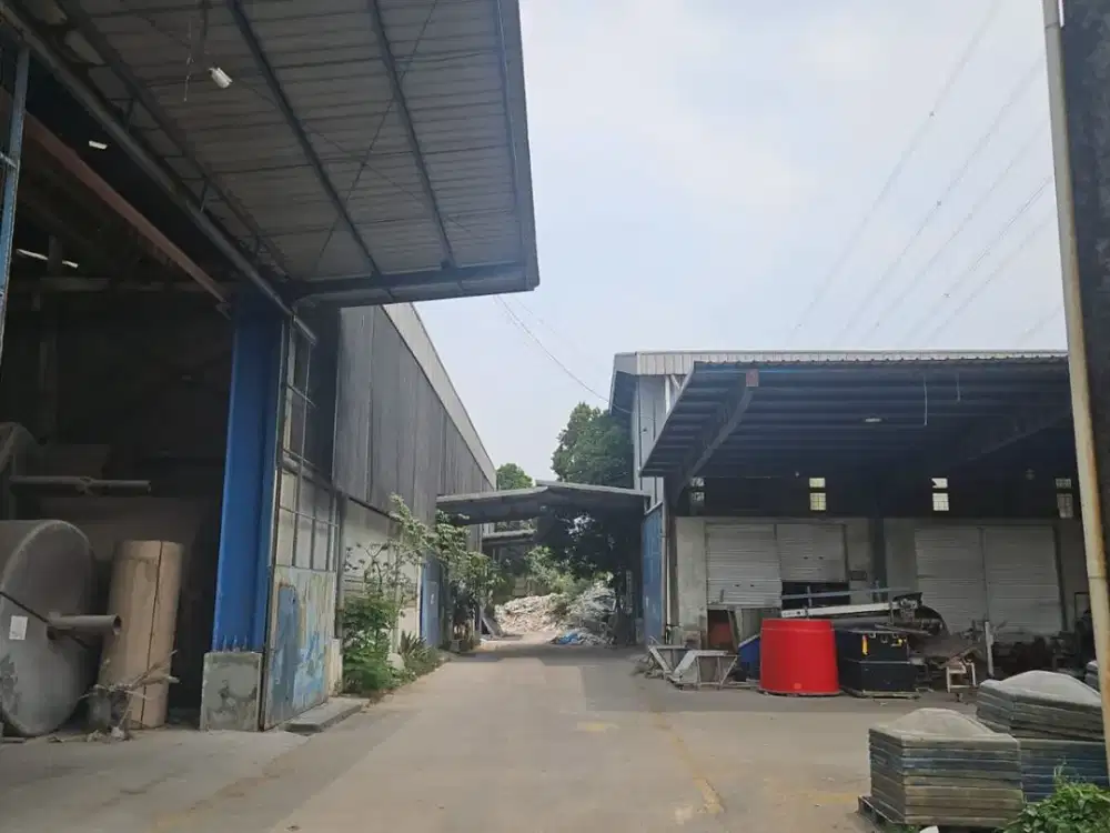 Pabrik Industri Luas Siap Digunakan Cocok untuk Logistik, Pergudangan, Industri, Dll di Naragong Ciketing Bekasi