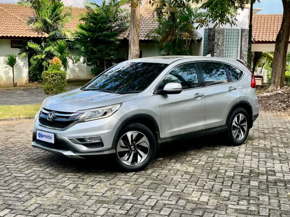 Honda CR-V 2.4 Prestige Bensin-AT 2015 Abu-abu LAEV