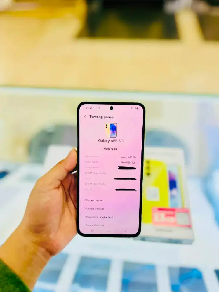 Samsung A55 5G 12/256GB SEIN Awesome Lemon Fullset