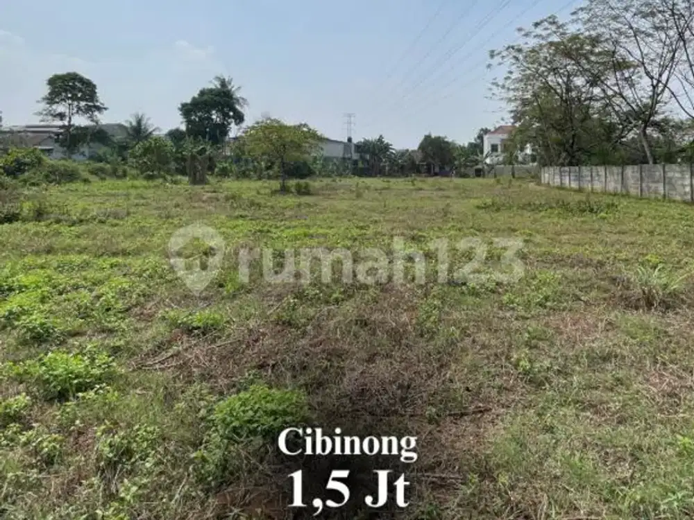 Tanah Luas 5.114 M di Pinggir Jalan Tol Jagorawi