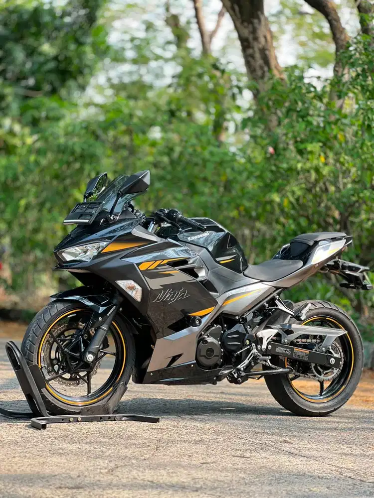 KAWASAKI NEW NINJA 250 FI ABS MDP KEYLESS GREY 2021 KM 9K PAJAK ON