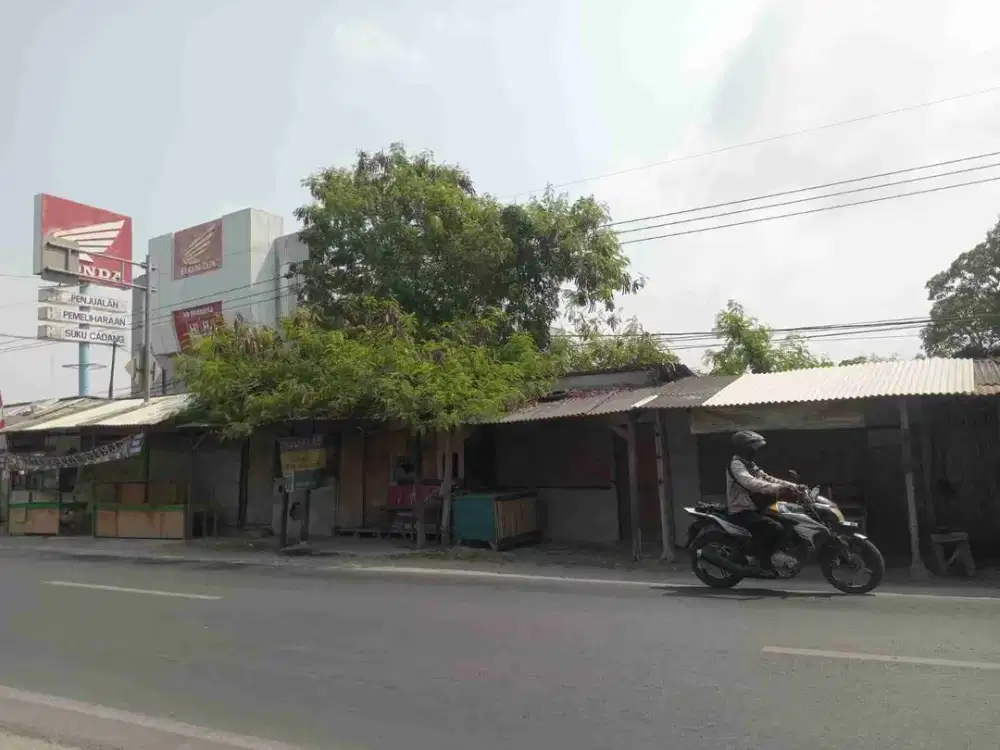 Tanah Luas di Pingir Jalan di Karawang