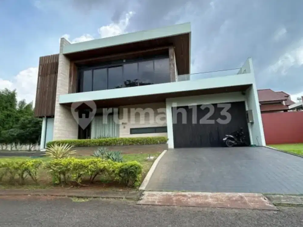 Rumah Mewah Harga Dahsyat Langka Shm Bangunan Mandiri Premium di Alam Sutera