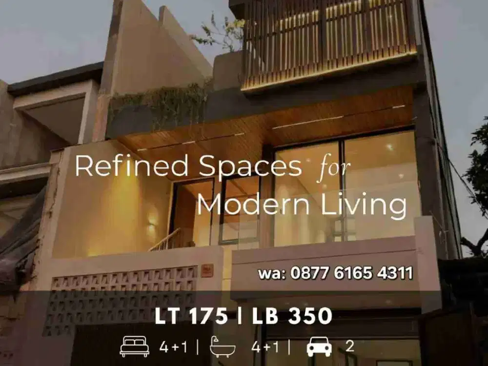 Rumah Mewah lt3 di Gatsu Barat Denpasar