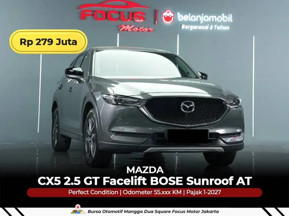 [ GARANSI 5TH ] Mazda CX-5 CX5 CX 5 2.5 GT Facelift Sunroof 2020 2021
