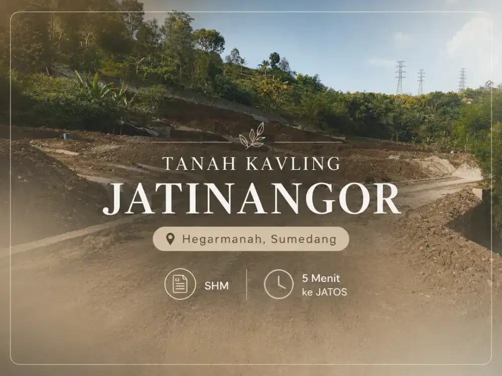 Dijual Tanah Kavling Murah Dekat Unpad - Jatinangor