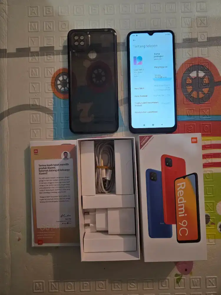 Redmi 9c 4/64 fulset mulus