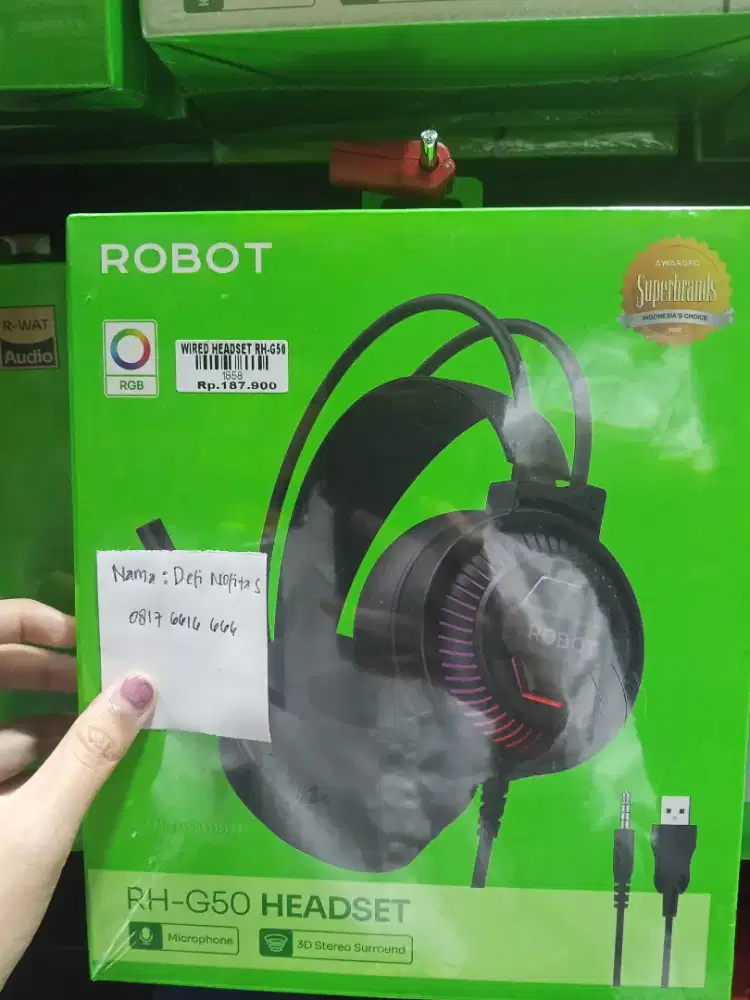 WIRED HEADSET RH-G50 l ATLANTIS DAHSYAT