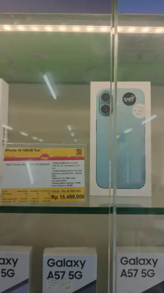 IPHONE 16 128GB TEAL