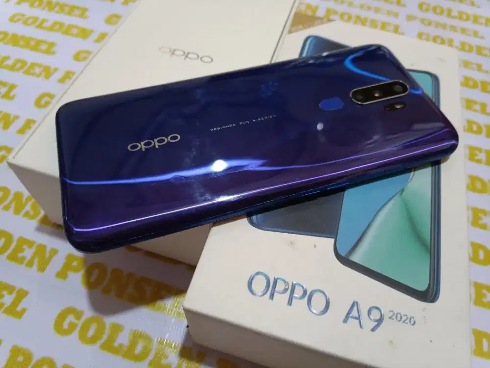 Oppo A9-4G Lte.Ram 8+5/128GB.ORI.GOLDEN PONSEL