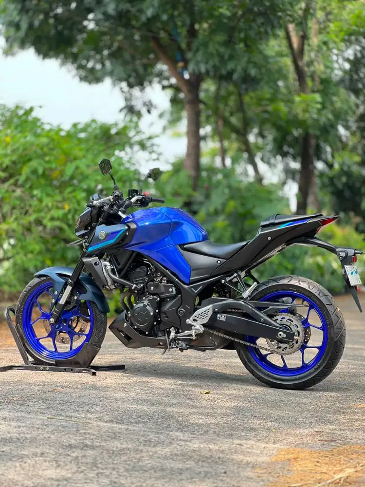 YAMAHA NEW MT25 2022 BIRU KM 1K PAJAK ON SIAP GAS JAUH