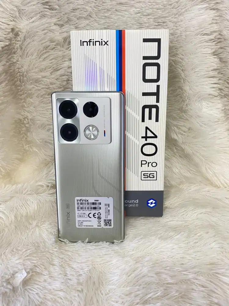 Infinix Note 40 Pro 5G ram 8/256 fullset original#3Gcom