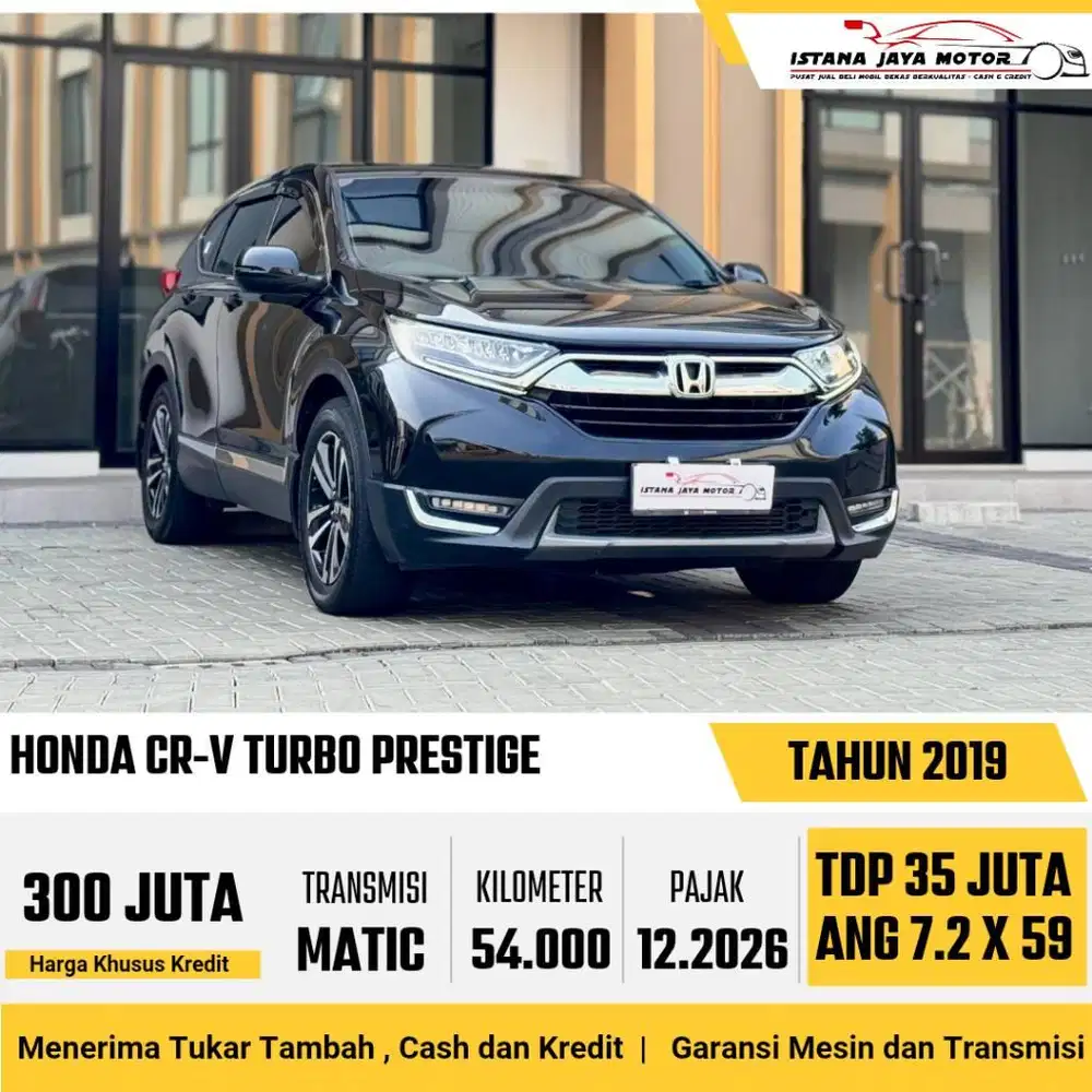 Honda CR-V Turbo Prestige 1.5 Automatic 2019 Hitam