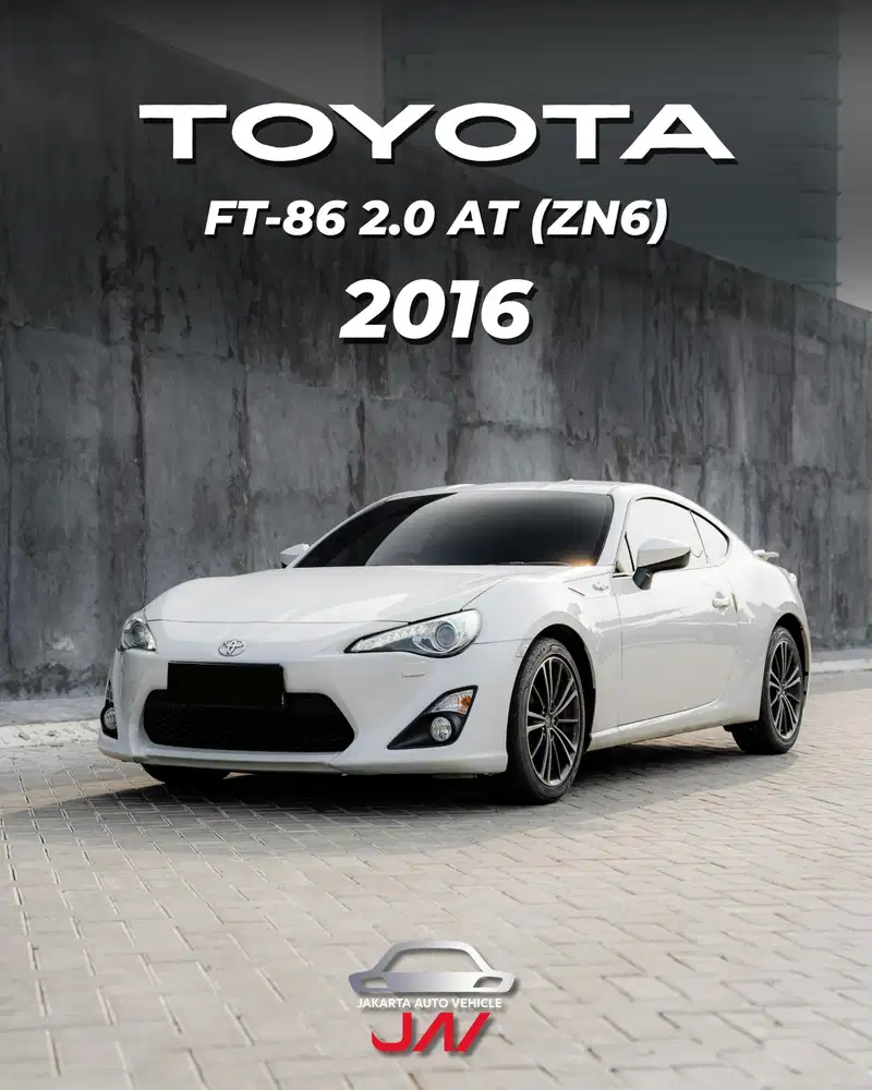 Toyota FT-86 2.0 AT (ZN6) 2016 / LIKE NEW / MINT CONDITION