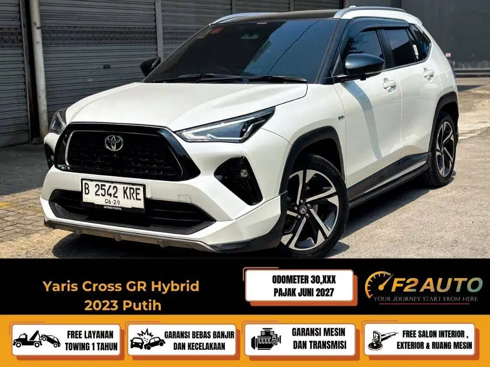 Yaris Cross GR Hybrid TSS 2023 Putih