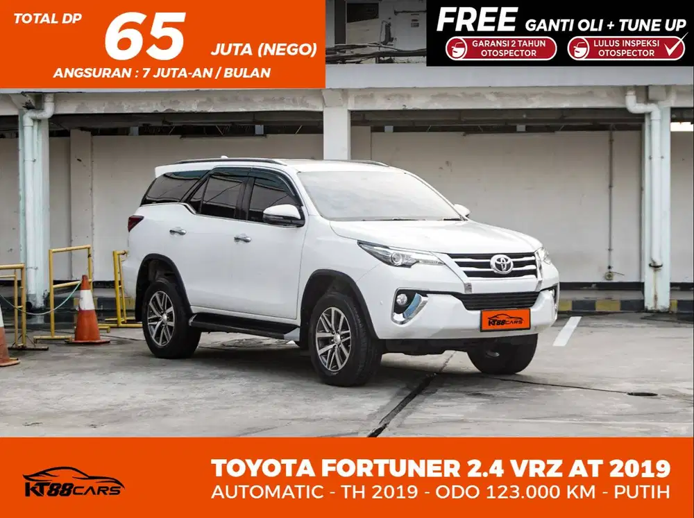 TOYOTA FORTUNER VRZ 2.4 AT 2019