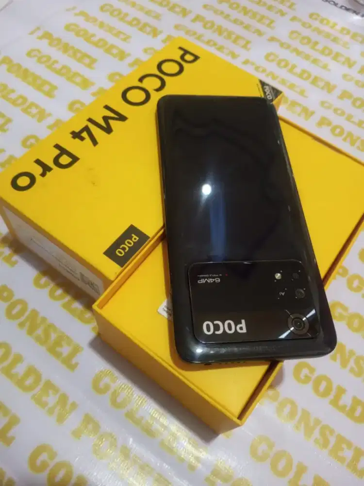 Poco M4 Pro-4G Lte.Ram 8+4/256GB.ORI.GOLDEN PONSEL