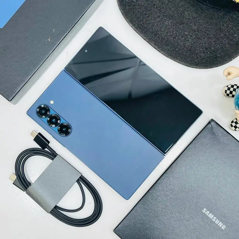Samsung z fold 6 512gb navy garansi sein