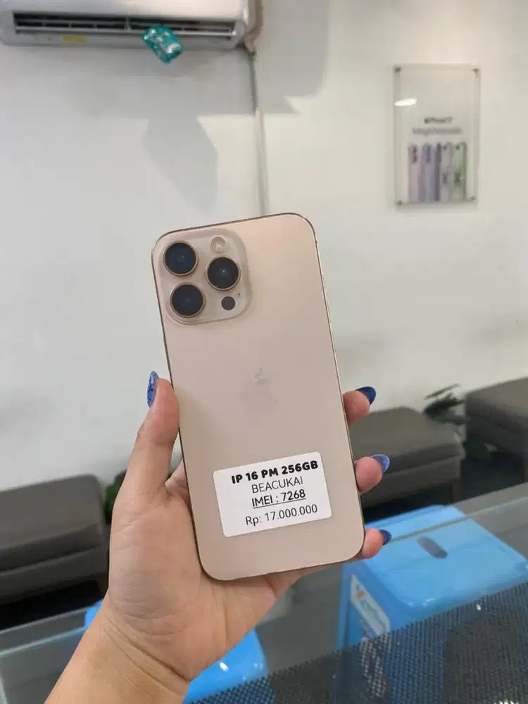IPHONE 16 PROMAC BEACUKAI FULLSET TERIMA TT KREDIT SERVIS