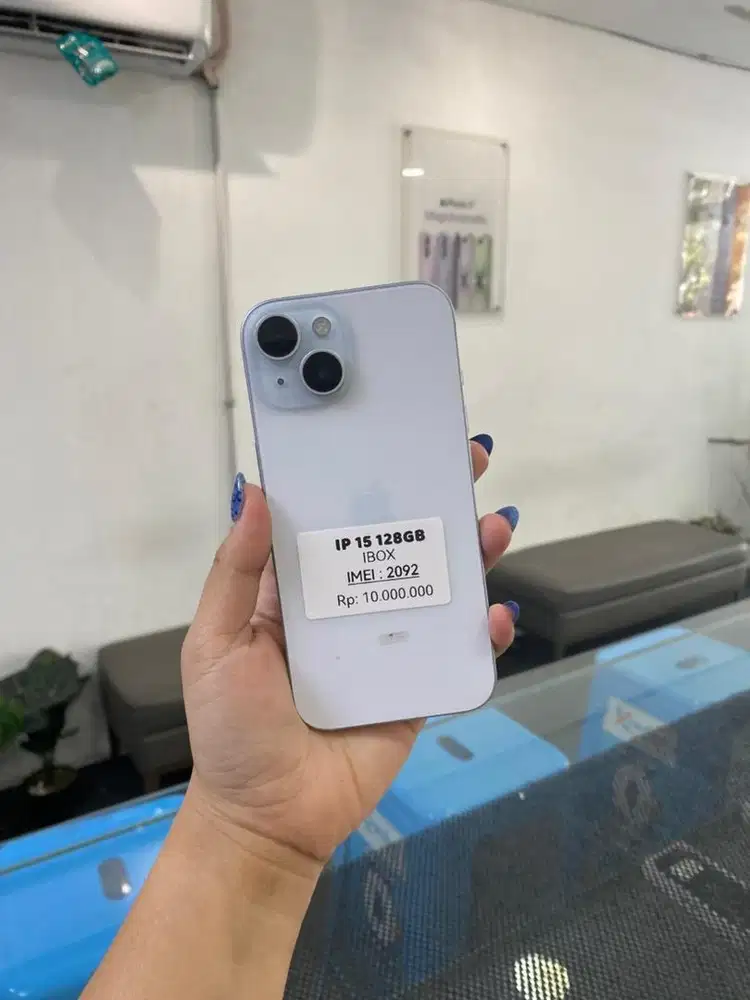 IPHONE 15 128GB IBOX FULLSET TERIMA TT KREDIT SERVIS