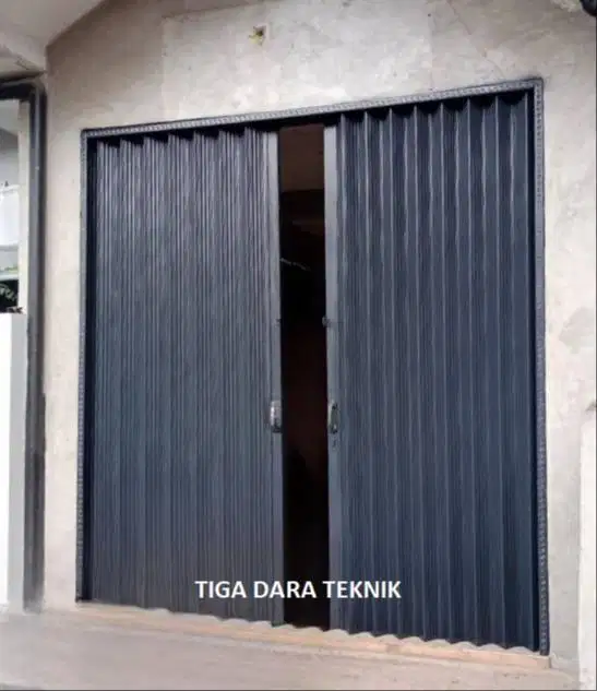 Pintu Pengaman Toko Folding Gate - Bisa Custom