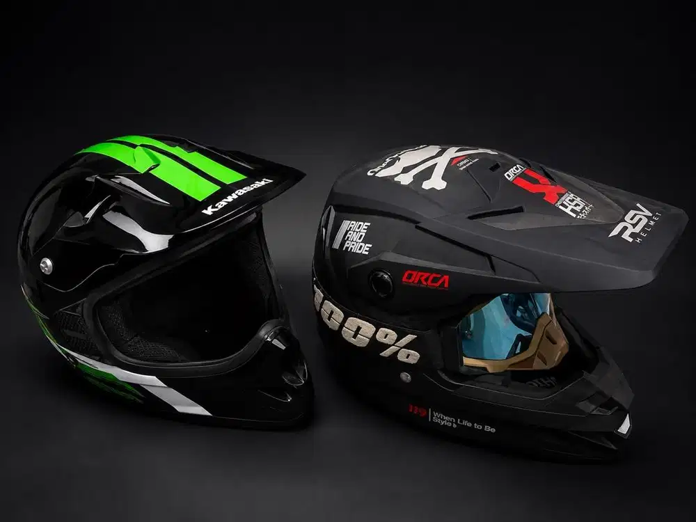 Helm Trail bekas seperti baru
