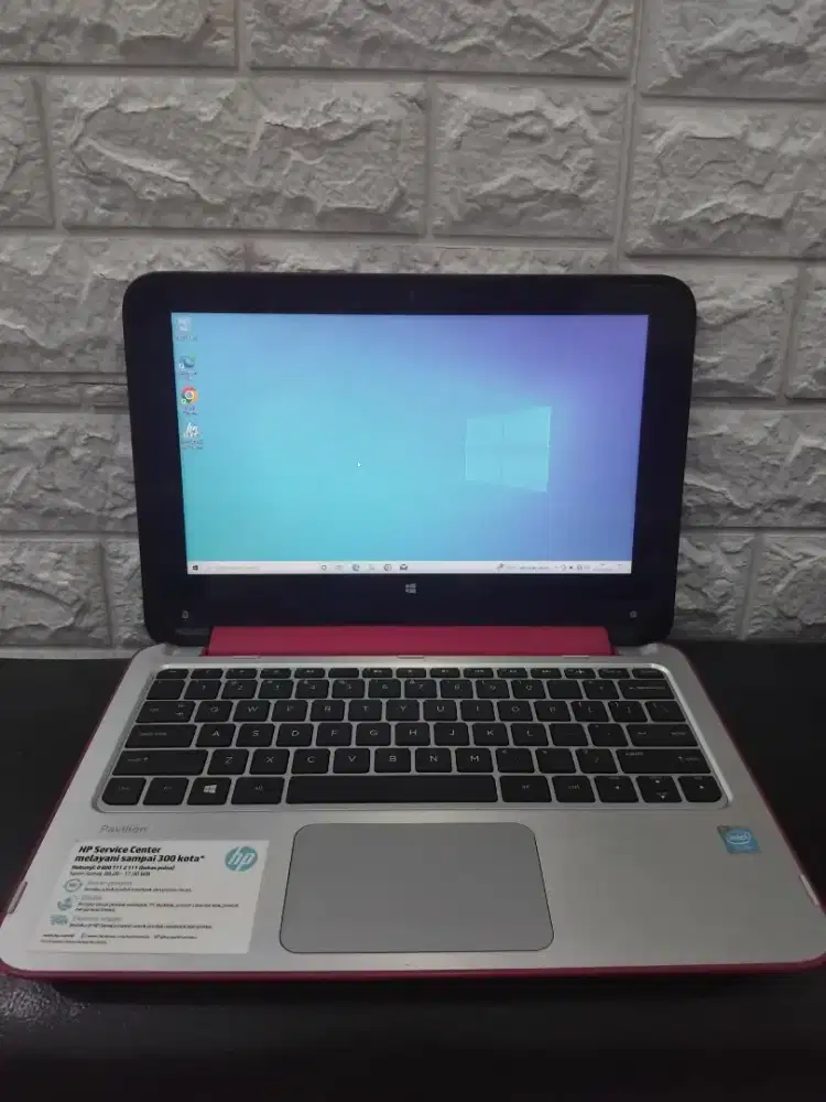 Dijual Hp pavilion 11 X360( celeron/4gb/500gb)