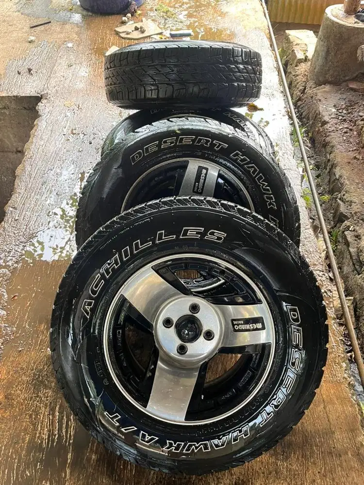 4 Velg Meshindo ring 15 dan Ban achilles