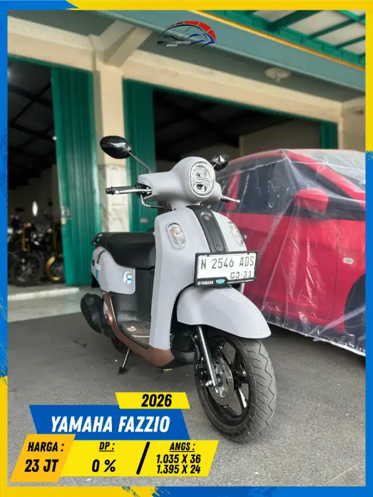YAMAHA FAZZIO 2026 BEKAS RASA BARU BOSSKU HIKMAH MOTOR KEPUH MALANG