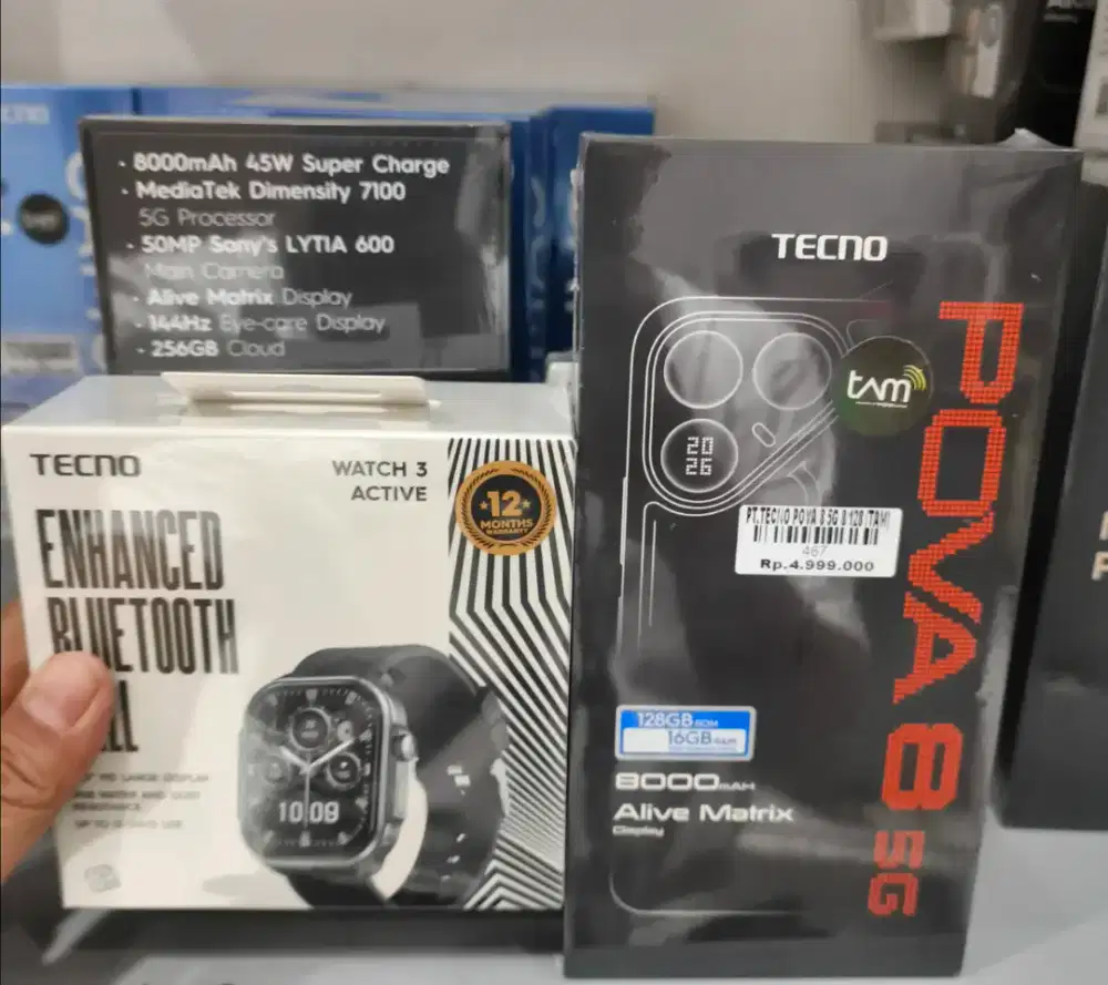 TECNO POVA 8 5G 8/256GB | ATLANTIS DAHSYAT