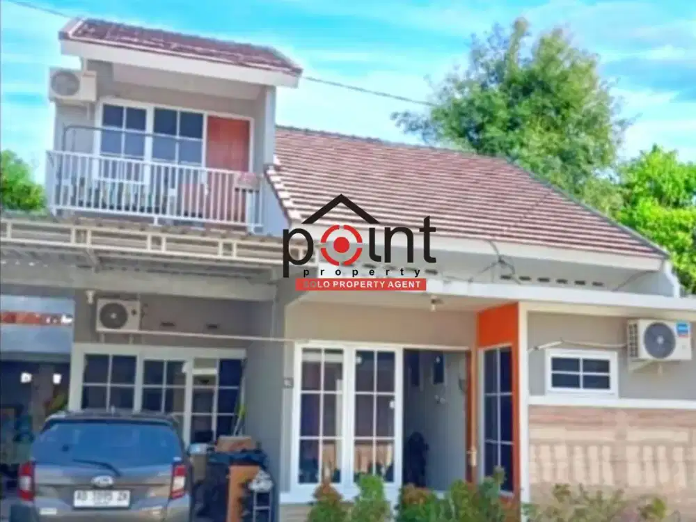 Rumah cantik 1.5 Lantai dalam perumahan cluster kota Karangnyar