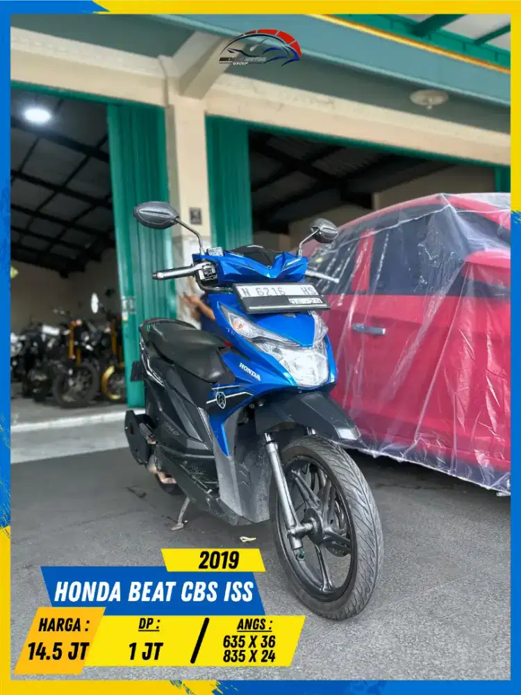HONDA BEAT CBS ISS 2019 NEGO MASZEHH HIKMAH MOTOR KEPUH MALANG