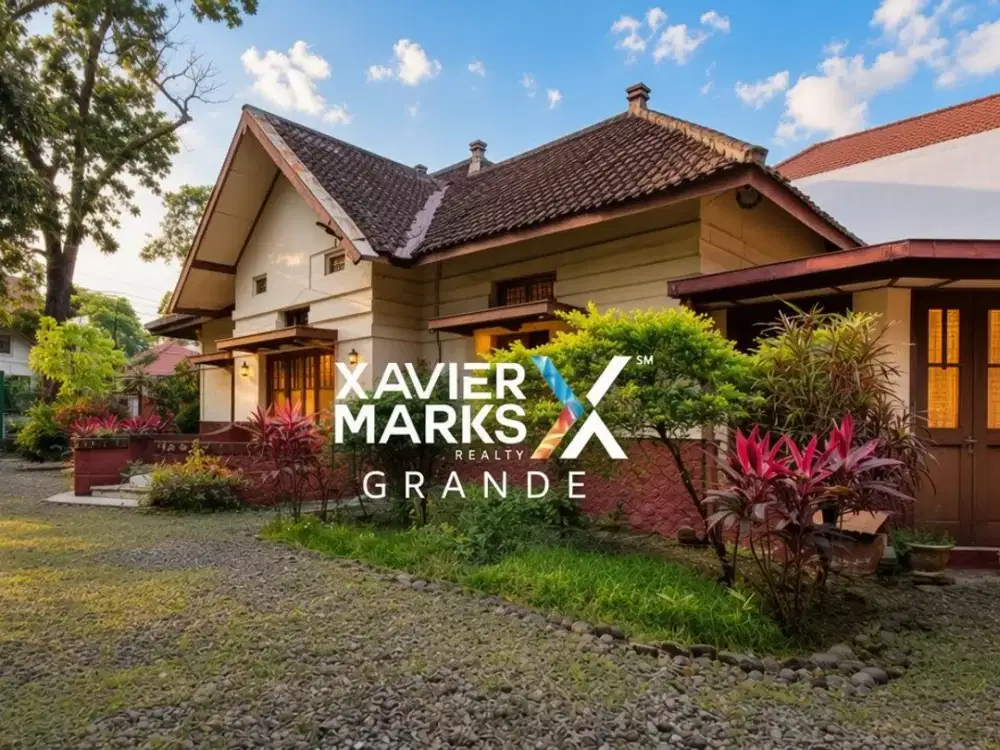 Disewakan Rumah Klasik Kolonial Posisi Hook Lokasi Sangat Strategis di Kawasan Ijen Kota Malang