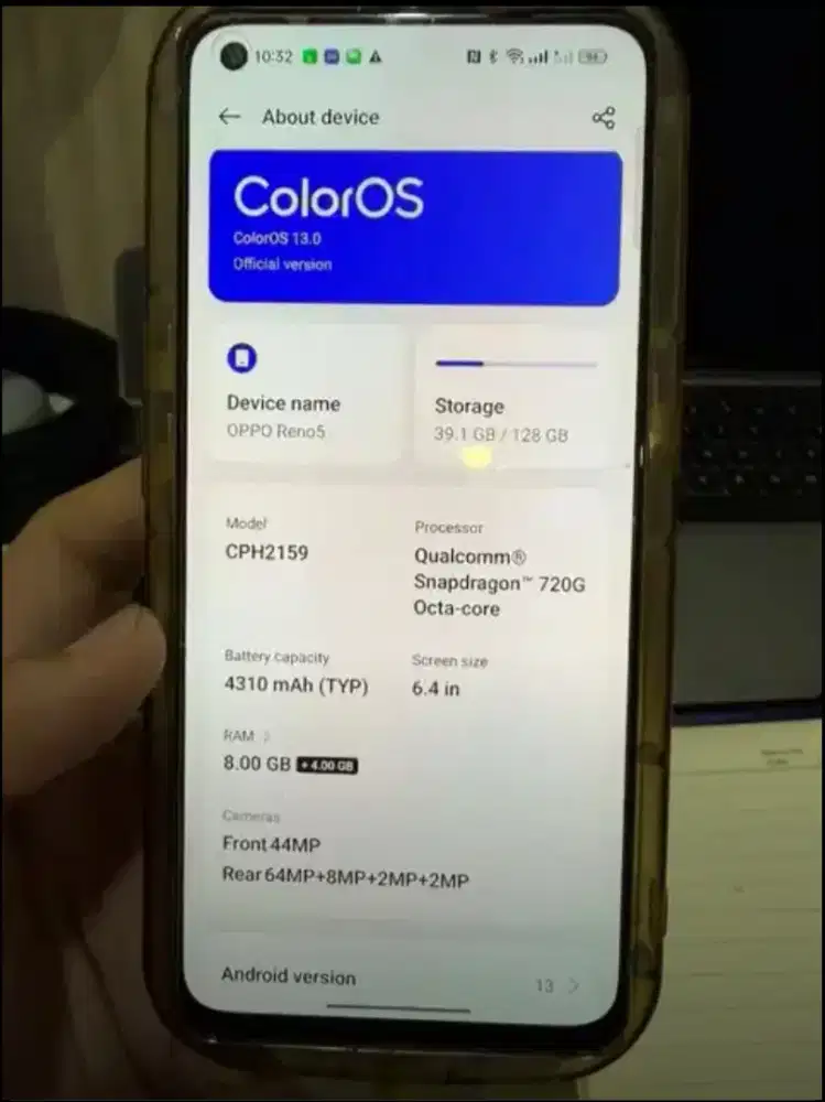 Oppo Reno 5 5G mulus