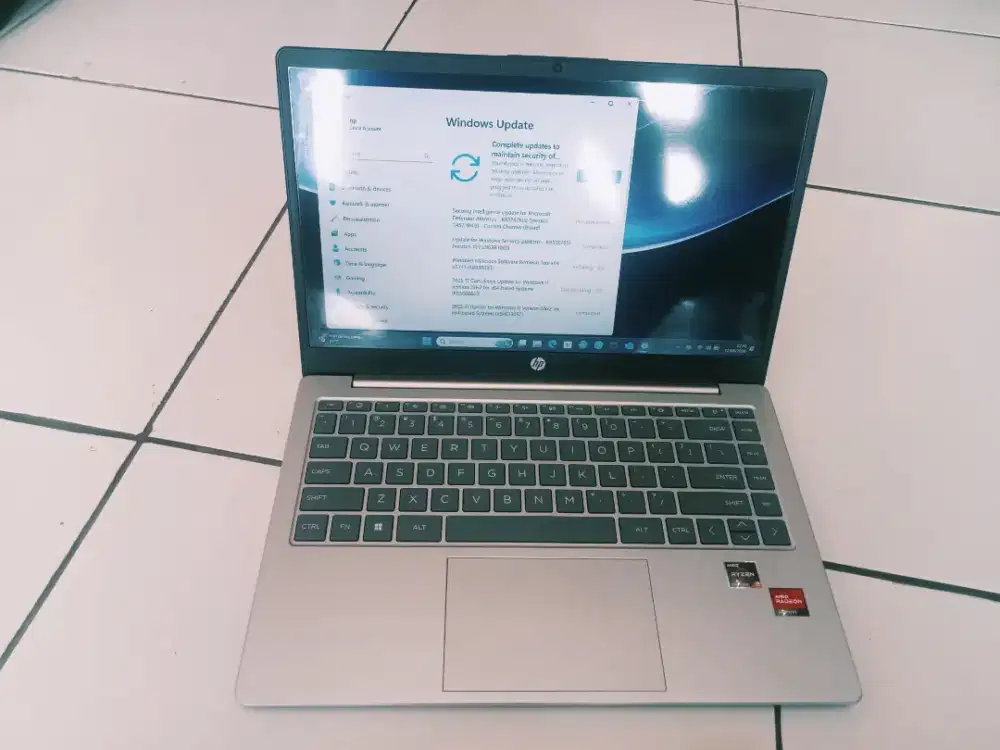 Laptop hp ryzen