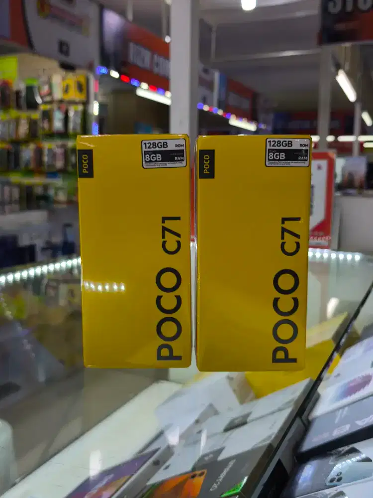 Poco C71 4/128 new segel