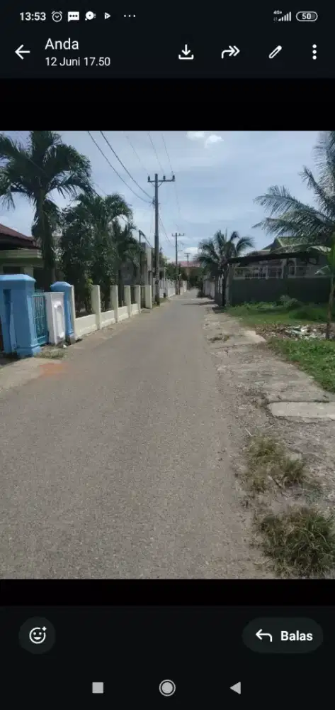 Dijual tanah lokasi sangat strategis di lamlagang