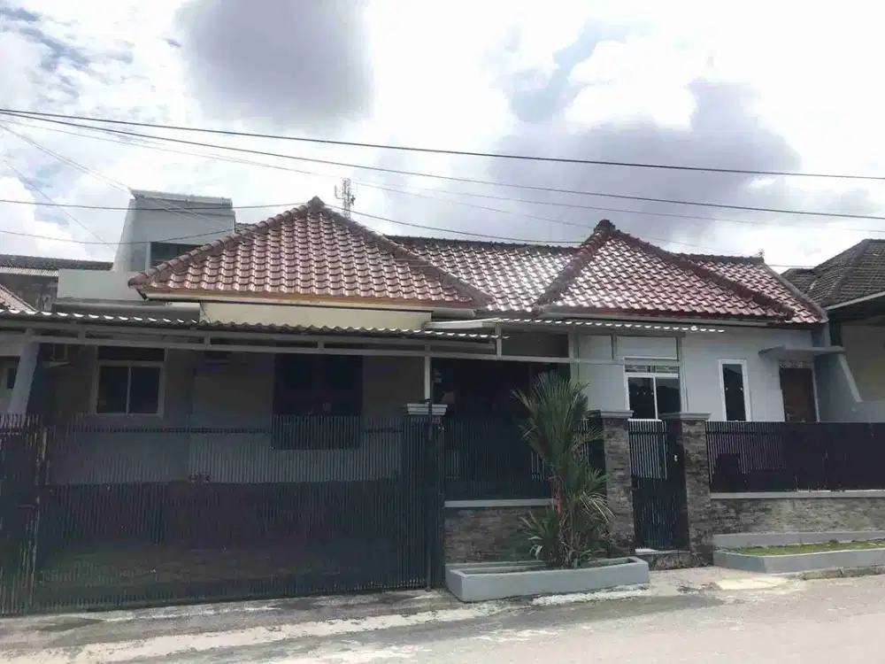 rumah cantik minimalis di wika siap huni