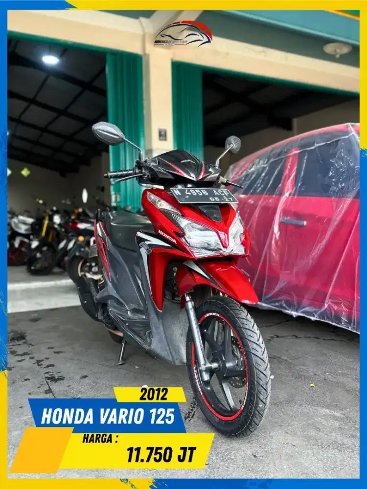 HONDA VARIO 125 2012 MURAH MERIAH BOSSKU HIKMAH MOTOR KEPUH MALANG