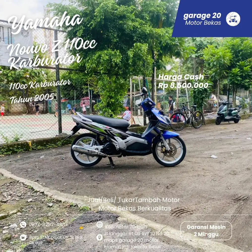 Yamaha Nouvo Z 110cc Karburator Tahun 2005