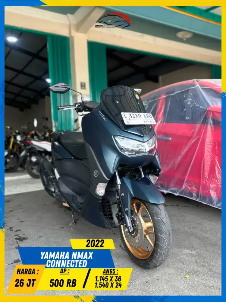 YAMAHA NMAX CONNECTED 2022 PLAT L MURMER HIKMAH MOTOR KEPUH MALANG