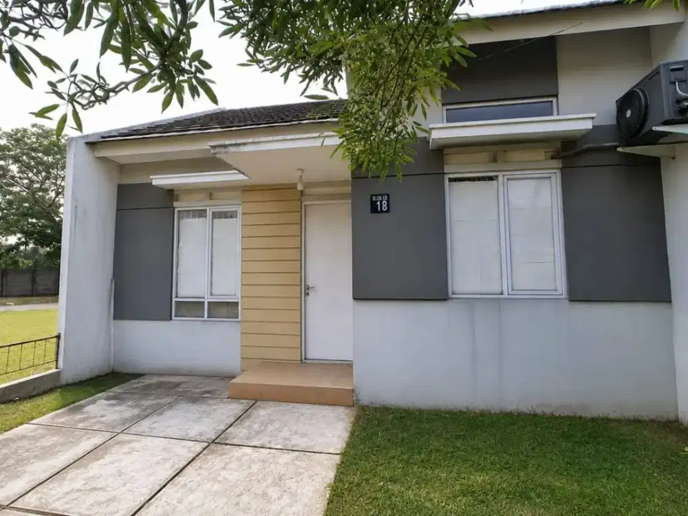 Dijual Rumah 1 Lantai Cluster Malta Sentraland Parung Dekat Akses KRL