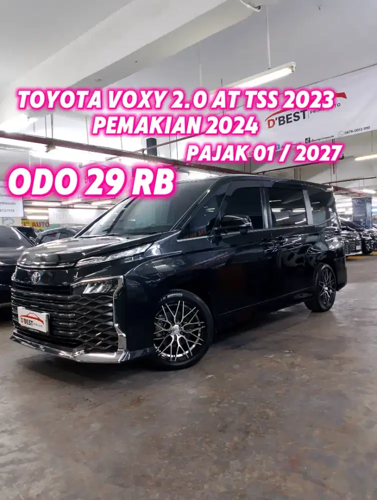 TOYOTA THE NEW VOXY 2.0 TSS 2024 NIK 2023