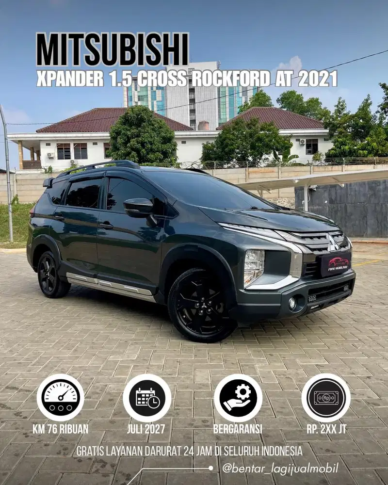 Mitsubishi Xpander Cross 1.5L Rockford AT 2021